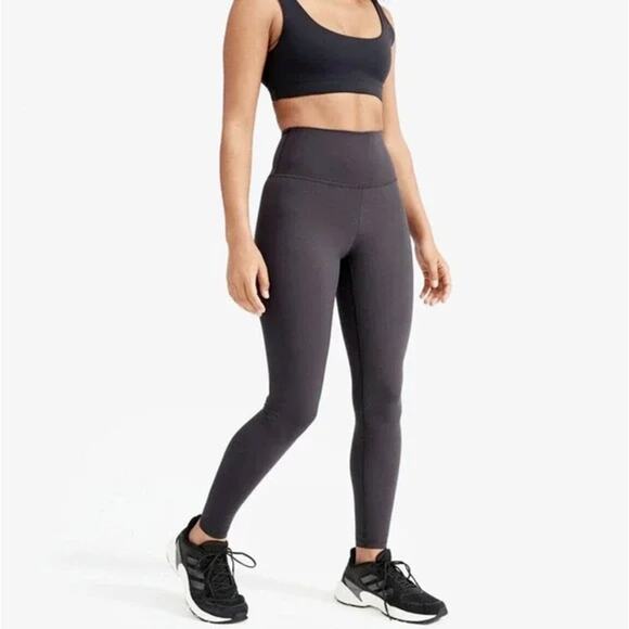 Everlane Womens The Perform Legging XS Ink Gray Extra High Waist Full Length NWT - Picture 1 of 10